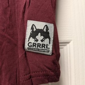 Grrrl cropped workout top